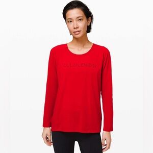 Lululemon Emerald Long Sleeve Lunar New Year Cotton Shirt- Size L (approx)